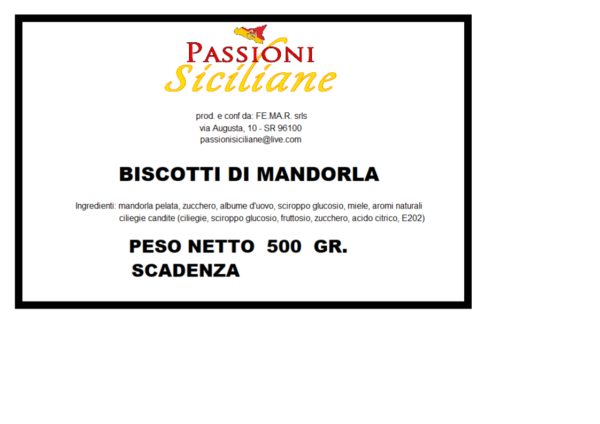 Biscotti di Mandorla - immagine 2